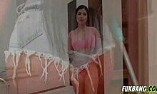 Colombian maid intensely cleans every inch of his massive cock with her tight pussy