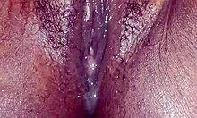 Milf Shows Shaved Pussy for Creampie POV