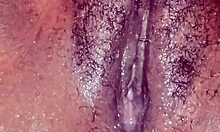 Milf Shows Shaved Pussy for Creampie POV