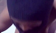 Taking that chocolate stick deep