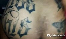 Showing boyfriend's cock and taking facial cum