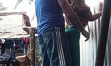 My sister-in-law provokes me, I eat her ass!