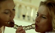 Lysette Passionately Licks and Sucks Sarah