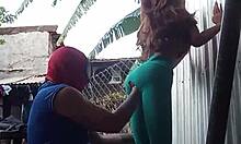 My sister-in-law provokes me, I eat her ass!