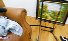 Petite Exotic Coed Raven Rubs And Sucks