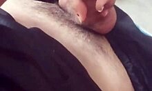 Amateur latina strokes friend during movies