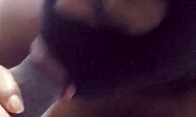 Taking that chocolate stick deep