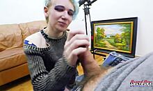 Petite Exotic Coed Raven Rubs And Sucks