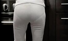 Hot stepdaughter craves stepdad's fat dick