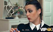 vip4k lispy wednesday sucks daddy's cock like a bitch 😏