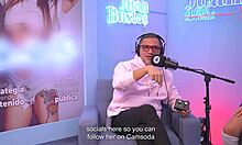 Latina Model Kaorianya In Cosplay Rides Machine On Juan Bustos Podcast