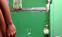 Big Booty Shemale Jerking Off