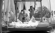 Kristina Rose Gets Her Asshole Creamed While Lesbian Casey Cumms Licks The Cum