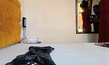 i caught my stepfather watching me try on clothes, and we ended up fucking