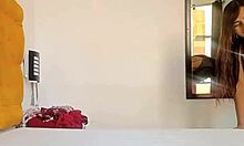 i caught my stepfather watching me try on clothes, and we ended up fucking