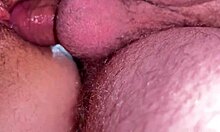 guy fucks gf in the ass but she loves it and lets him creampie