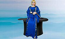 dark magician granny drilling missionary with creampie orgasm