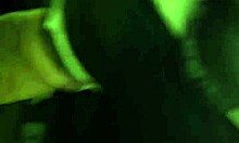 maskedgoth666x shares an update where she blows and swallows cum in a taboo homemade scene.