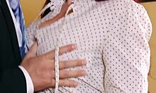 big tits at work - jayden jaymes fucks keiran lee in hospital deal