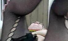 this mature milf stays in the same position for 10 minutes, showing off her big tits and pussy