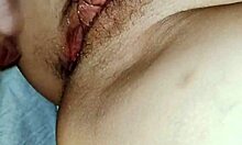 Milf Passionate Masturbate Pussy Sex Toy Closeup Innessa Kiss