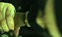 maskedgoth666x shares an update where she blows and swallows cum in a taboo homemade scene.