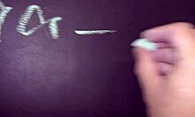 Teacher fucks student baby bamby in ass during private lesson, makes her suck cock under table nrx049