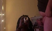 homemade amateur ebony blowjob