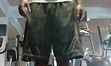 Mature woman relaxes in her dorm room