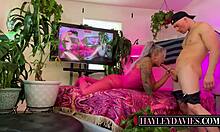 Huge Ass Blonde Australian Bombshell Twerks On Big Cock