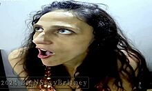 big n sexy britney, southern belle, gives blowjob in 1 minute online debut teaser