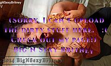 big n sexy britney, southern belle, gives blowjob in 1 minute online debut teaser