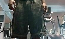 Mature woman relaxes in her dorm room