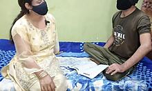 Indian Hot Student Fucked In Doggystyle By Indian Tharki Teacher Clear Hindi Audio Desi Sex