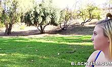 Teen Lesbian Dumps Girlfriend For Big Black Dick