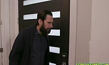 Lily Glee Gets Punished By Her Horny Stepdad Slamming Her Tight Teen Pussy