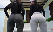 My trainer fucks my ass while my friend is distracted. What do you think about that?