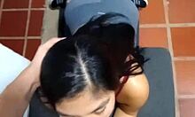 Intimate home session with facial, follow me