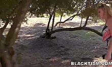 Teen Lesbian Dumps Girlfriend For Big Black Dick