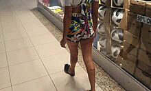 Petite Latina's Tiny Pussy Shop Delight