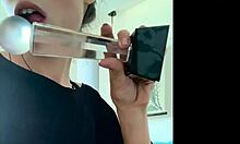 Lara Juicy Masturbates On Commercial Set!