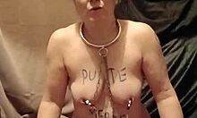 Esclave F Autoseance Pisse Ceinture Humiliee