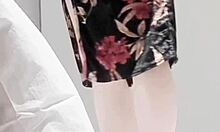 Suggestive one piece adult model