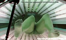 blonde cutie exposed in public voyeur setting