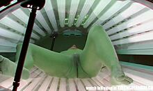 blonde cutie exposed in public voyeur setting