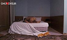 I caught this horny chick getting fucked in our hotel after the party