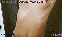 Runway-Ready Brunette Took A Shower