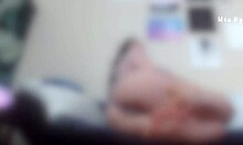 Sexy teen mia nyx shows pink hairy pussy in lingerie