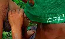 Horny Bush Doggy Fuck With Huge Black Cock