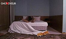 I caught this horny chick getting fucked in our hotel after the party